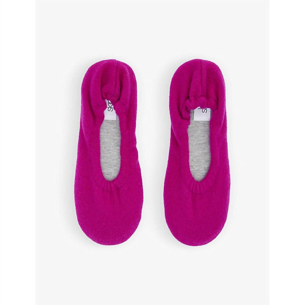 NEW SKIN women's ballet flat slippers in wild orchid
